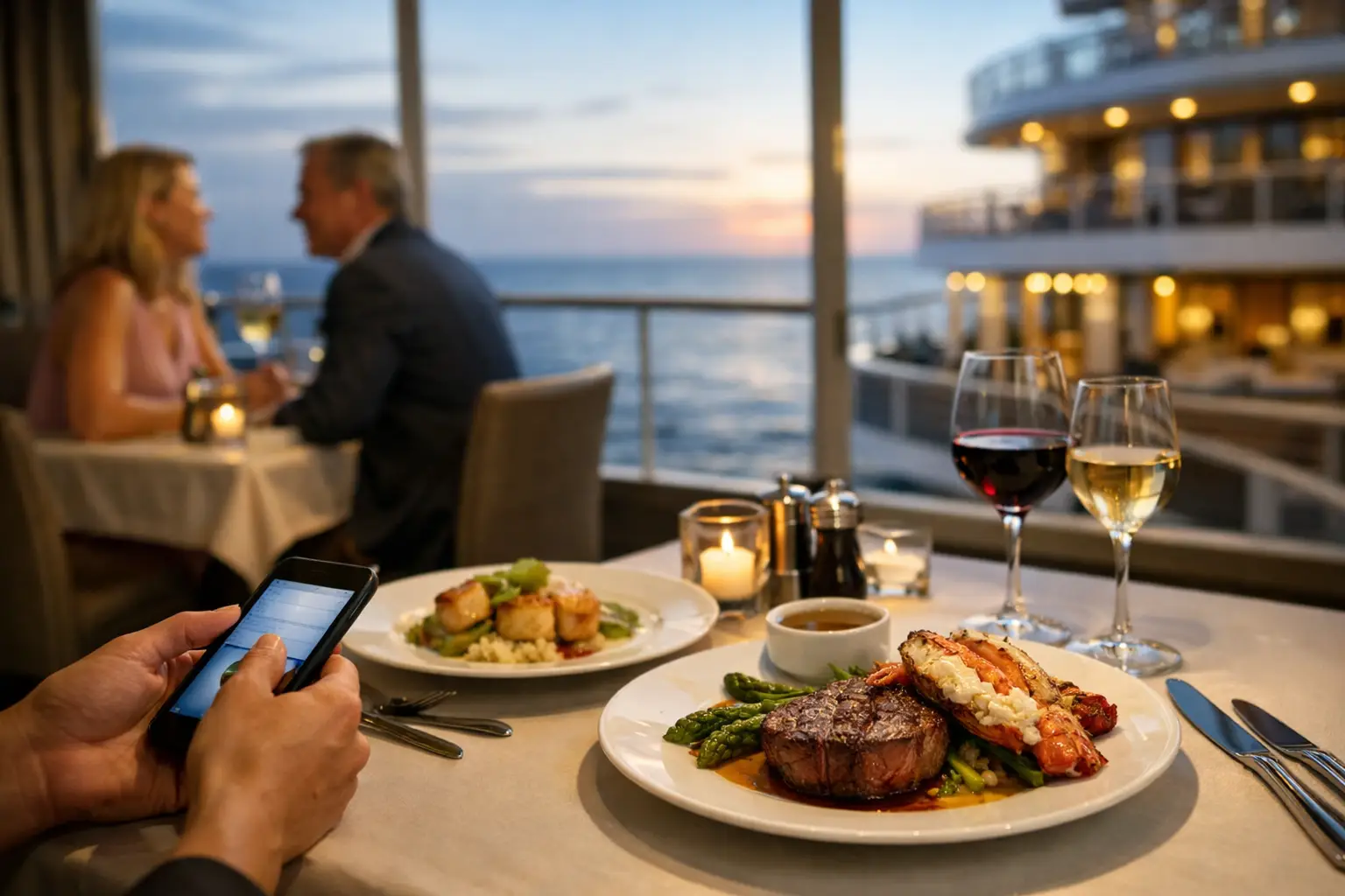 How to Reserve Specialty Dining on a Cruise